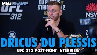 Dricus Du Plessis Demands Khamzat Chimaev Next, Confirms Alex Pereira Backstage Exchange | UFC 312