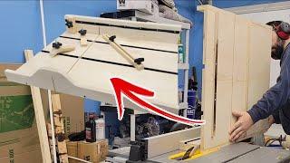 How NOT To Build a Table Saw Sled // Custom T-Track Holders