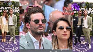 NEW! JAMIE DORNAN AND AMELIA WARNER AT THE WIMBLEDON FINAL, JULY 14 ️ #jamiedornan