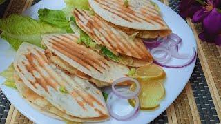 Grilled chicken wraps