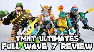 FIRST LOOK! BRAND NEW! TMNT Ultimates Wave 7 Full Review