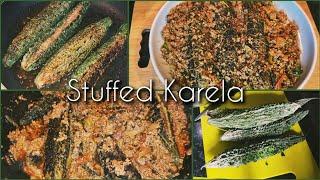 Stuffed Karela Recipe Qeema Bharay karelay by cooking with saima