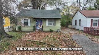 City of Louisville unveils new plan to prevent trespassing, fires at abandoned homes