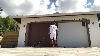 Transform Your Garage Door  with Sherwin Williams Duration Paint