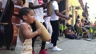 Little Cuban boy steals the show in Old Havana! "Dancing in Cuba"