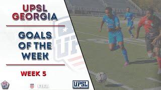 ASMG's Top 5 Goals for Week 5 (UPSL GA Premier Division)