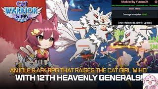 Cat Warrior Girls : Afk Idle MOD Gameplay