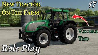 New Tractor On The Farm! (New To Us) - Role Play Ep 17 - Farming Simulator 22 - FS22 Roleplay