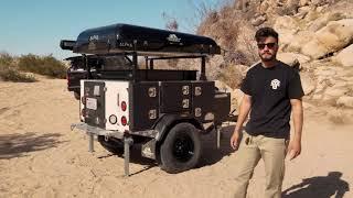 Tribe Overland Expedition Trailer Walk Through Joshua Tree National Park Desert California