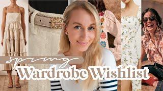 SPRING WARDROBE WISHLIST (Loewe, Chloé, Reformation, Sézane and More)