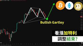 BTC Gartley buy point profit! Is the Bitcoin adjustment over? Is good news coming? #ETH #DOGE