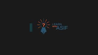 INTRO | Learn with ASIF | Adobe Photoshop | Adobe Illustrator | Adobe After Effects