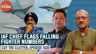 Air Chief on falling squadron strength on IAF’s 92nd anniv: how did we stall & what’s the way out