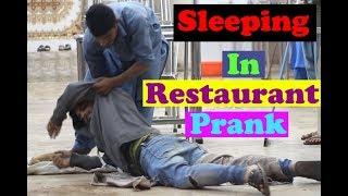 Sleeping In Restaurant Prank | Part 2 | Pranks In Pakistan | Mehran Hashmi | Humanitarians