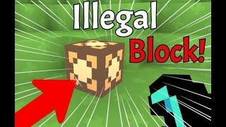 I Obtained The Rarest Illegal Block In Bloxd.io!