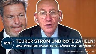 DEUTSCHLAND: "Das hilft Unternehmen nicht" - So will Robert Habeck Industriestrom subventionieren!