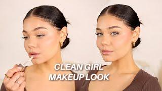 Theclean girl makeup look