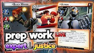 Prep Work - Black Widow Justice vs. The Core Set - Marvel Champions