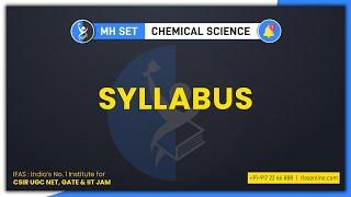 Complete Syllabus for MH SET Chemical Science | Maharashtra SET Chemistry