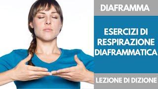 Public Speaking e Dizione: Come si respira con il Diaframma | Esercizi Respirazione Diaframmatica