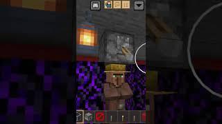 Minecraft little villager ||MINECRAFT  #shorts #minecraft #Mad noob@TotalGaming093