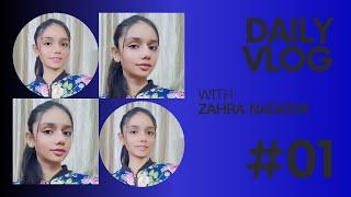 My first vlog || Cousins ka reaction|| Zahra Nadeem