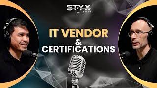 Styx Talk IT Vendor Career and Certification with Zoran