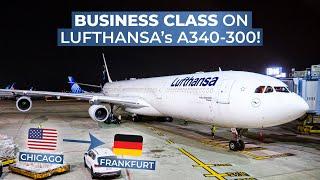 TRIPREPORT | Lufthansa (BUSINESS CLASS) | Chicago O'Hare - Frankfurt | Airbus A340-300