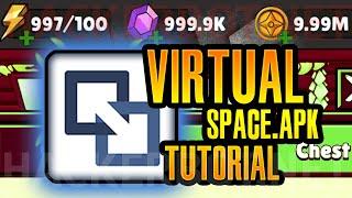 How to Hack any Android Game without Root in Virtual Space APK | VirtualSpace NO ROOT App Tutorial