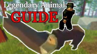 Legend Animals FULL GUIDE (the Wild West Roblox)