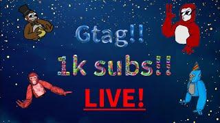 1000 subscriber live stream!!!