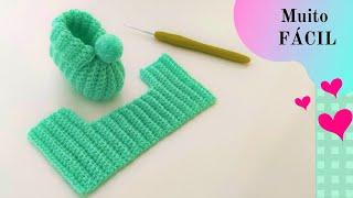 BABY CROCHET BOOTS STEP BY STEP