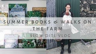 Summer Bookshelves & Farm Walk-meadowsweet, Waldorf inspired books