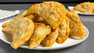 Самые вкусные и хрустящие постные ЧЕБУРЕКИ ! Простой, удачный РЕЦЕПТ чебуреков. Тесто - идеальное!