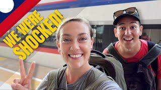 Riding the Laos-China Railway from Luang Prabang to Vang Vieng!  Laos Travel Vlog 2023