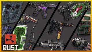 Rust Skins | Abyss LR, Commando AR, Hellborn SMG, Cargo Heli Bow, Greening Area SMD #392