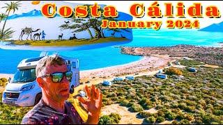 SPAIN Motorhome Epic Free Beach Parking January 1st 2024