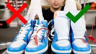 OFF-WHITE x Air Jordan 1 UNC | Real vs Fake