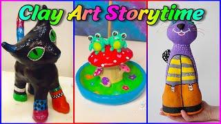 🟢CLAY ART STORYTIME Satisfying And Relaxing Video  MEmu Wolf || Best TikTok Compilation Part 193