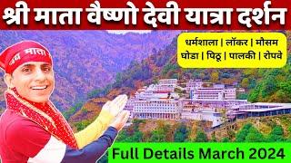 वैष्णो देवी | Vaishno Devi Latest Video 2024 | Vaishno Devi Yatra 2024 | Vaishno Devi #vaishnodevi