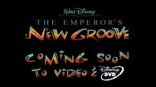 The Emperor's New Groove - 2001 DVD/VHS Trailer