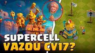 SUPERCELL VAZOU O CV17? GANHEI A DECORAÇÃO MAIS RARA DO CLASH OF CLANS!