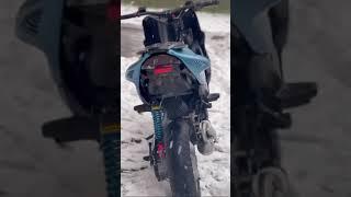 Pure Yamaha Aerox Sound in Winter #Yamaha #Aerox #70cc