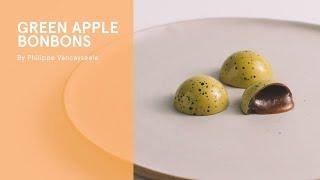 Chocolate Academy™ Online - Green Apple Chocolate Bonbons