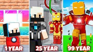 BIRTH TO IRONMAN In Minecraft!!
