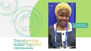 WEF Water Stories: Crysele Evans