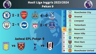 Hasil Liga Inggris Pekan 9 - Man City vs Brighton | Chelsea vs Arsenal - Klasemen EPL 2023/2024