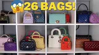 MY ENTIRE HANDBAG COLLECTION 2024 | KATIE DANGER