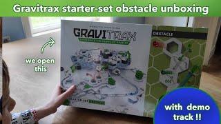 Gravitrax starter set obstacle unboxing