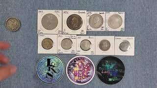 Mail Call # 76: Clever Coin Name & Lady Kid Nickels Auction Wallet has Arrived!! World Silver Coins